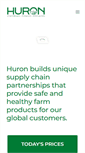 Mobile Screenshot of huron.com