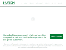 Tablet Screenshot of huron.com